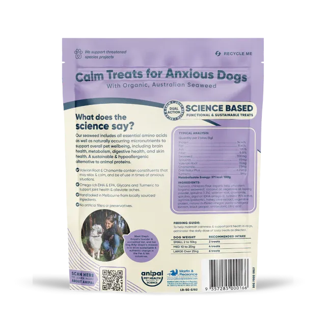 Anipal Calm Treats for Anxious Dogs 130g
