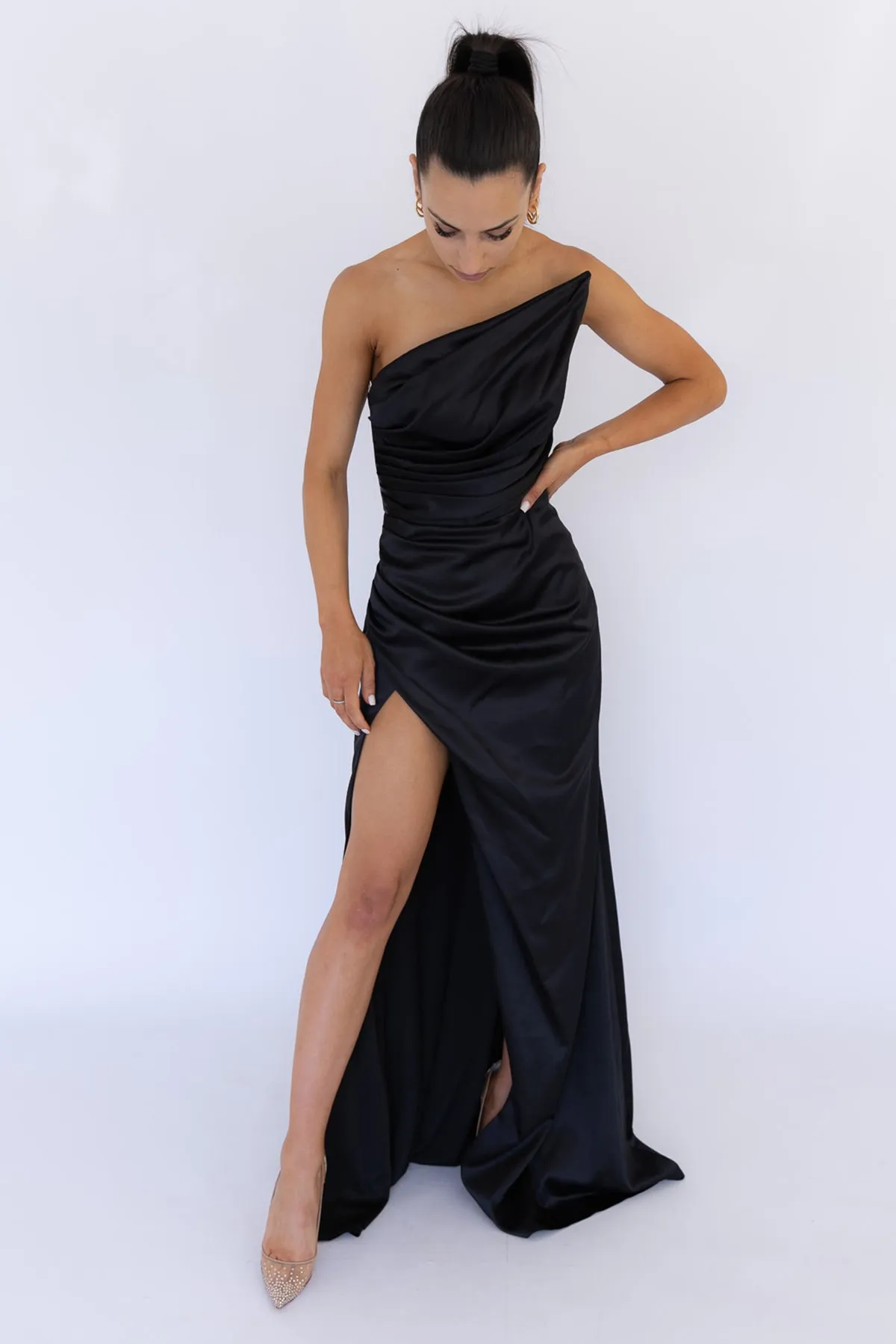 Bethany Gown Black by HSH