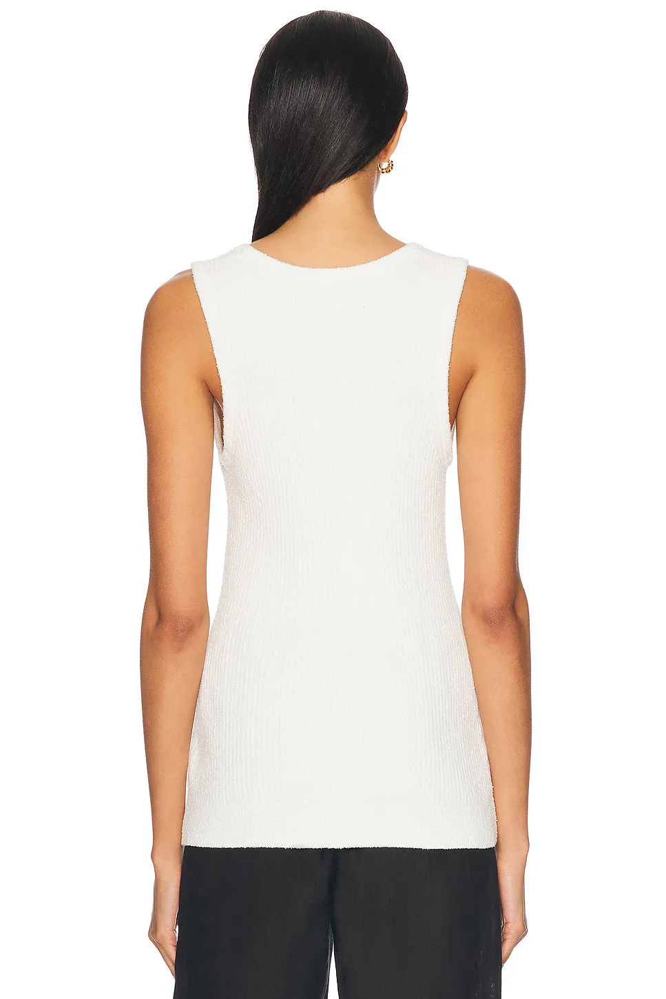 Boucle Knit Tunic Top