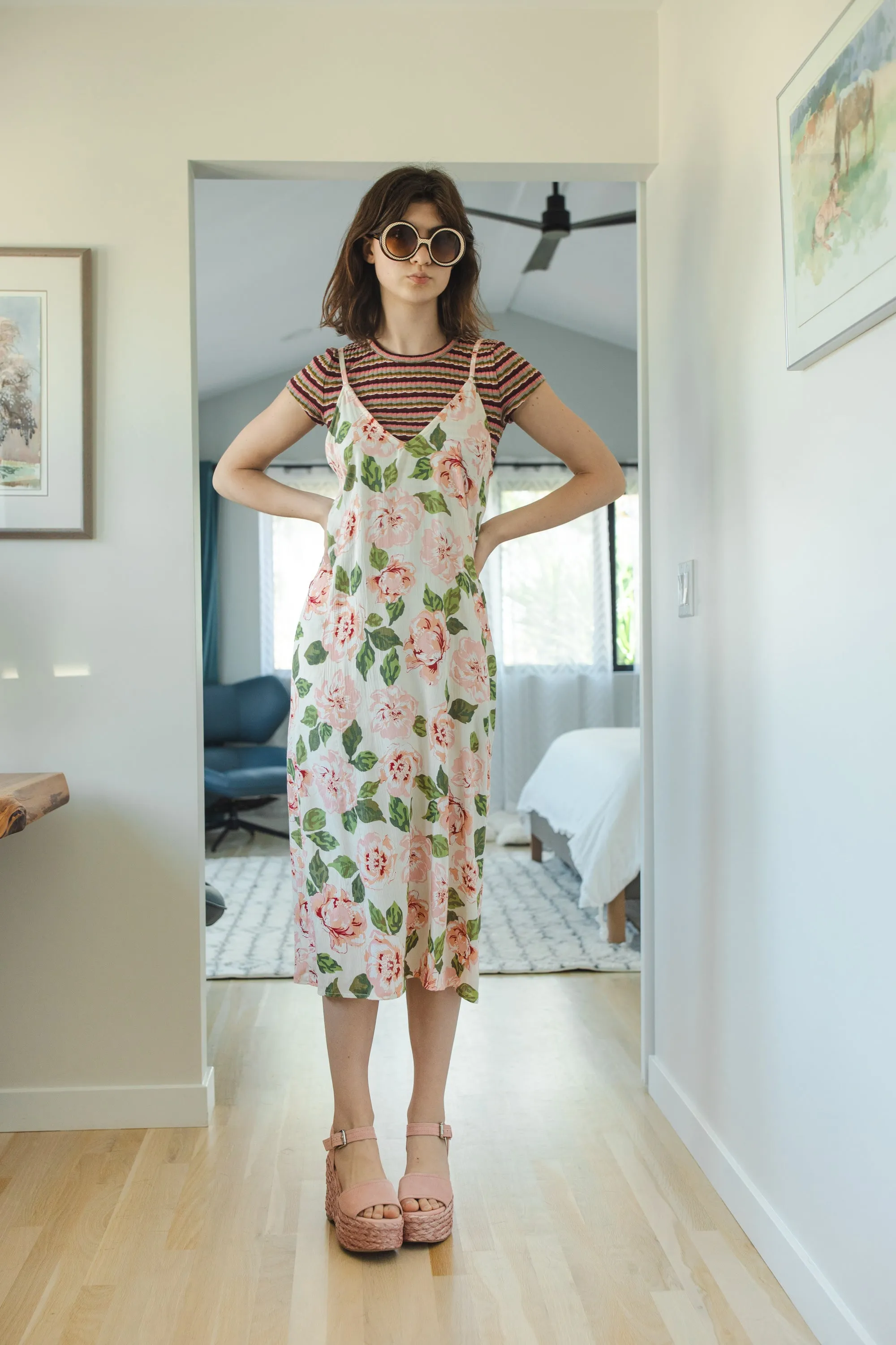 English Rose Slip Dress