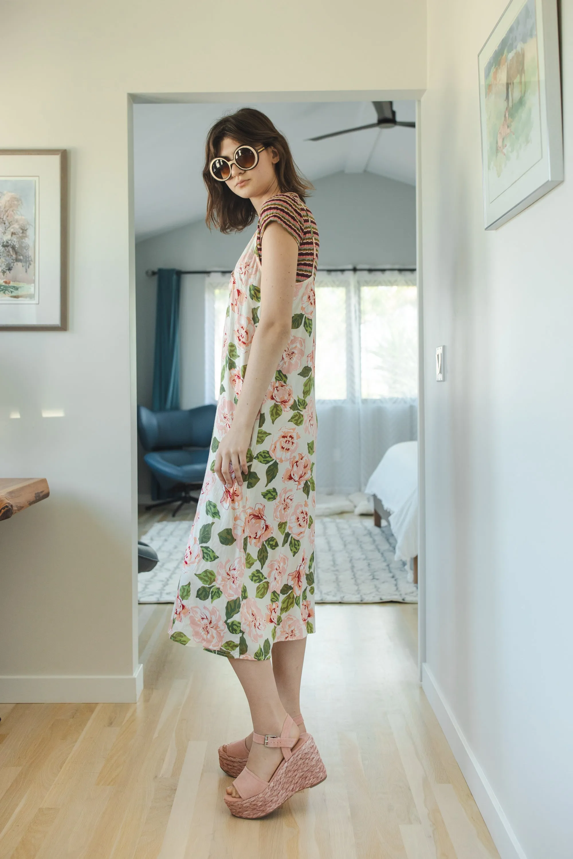 English Rose Slip Dress