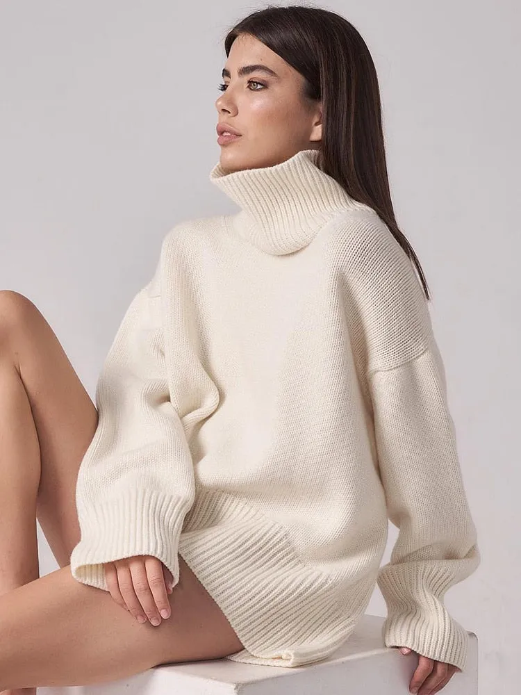 Freya Oversized Turtleneck Jumper