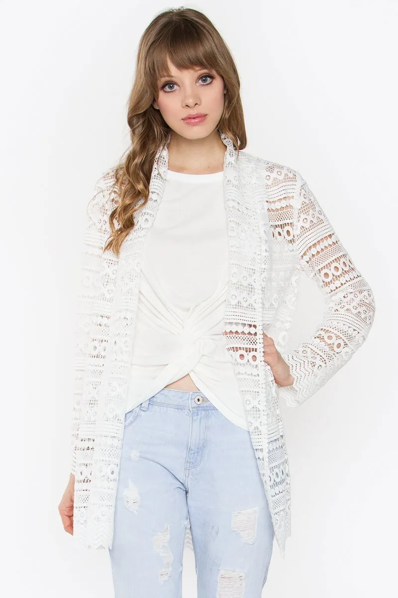 Gallia Crochet Jacket