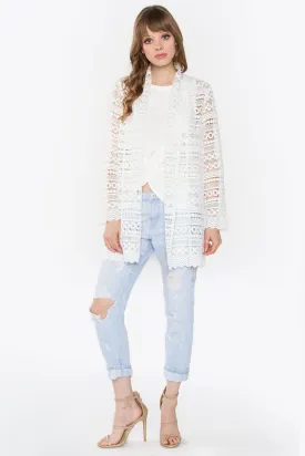 Gallia Crochet Jacket
