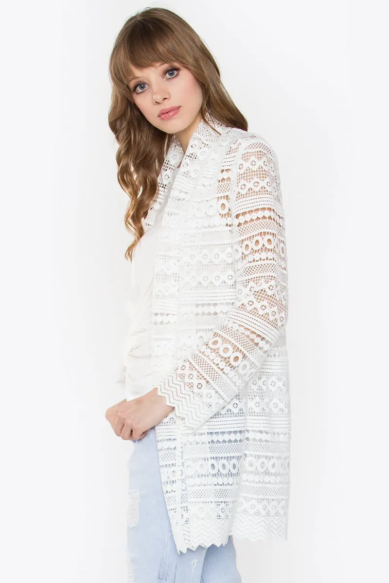Gallia Crochet Jacket