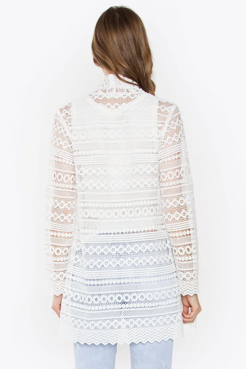 Gallia Crochet Jacket