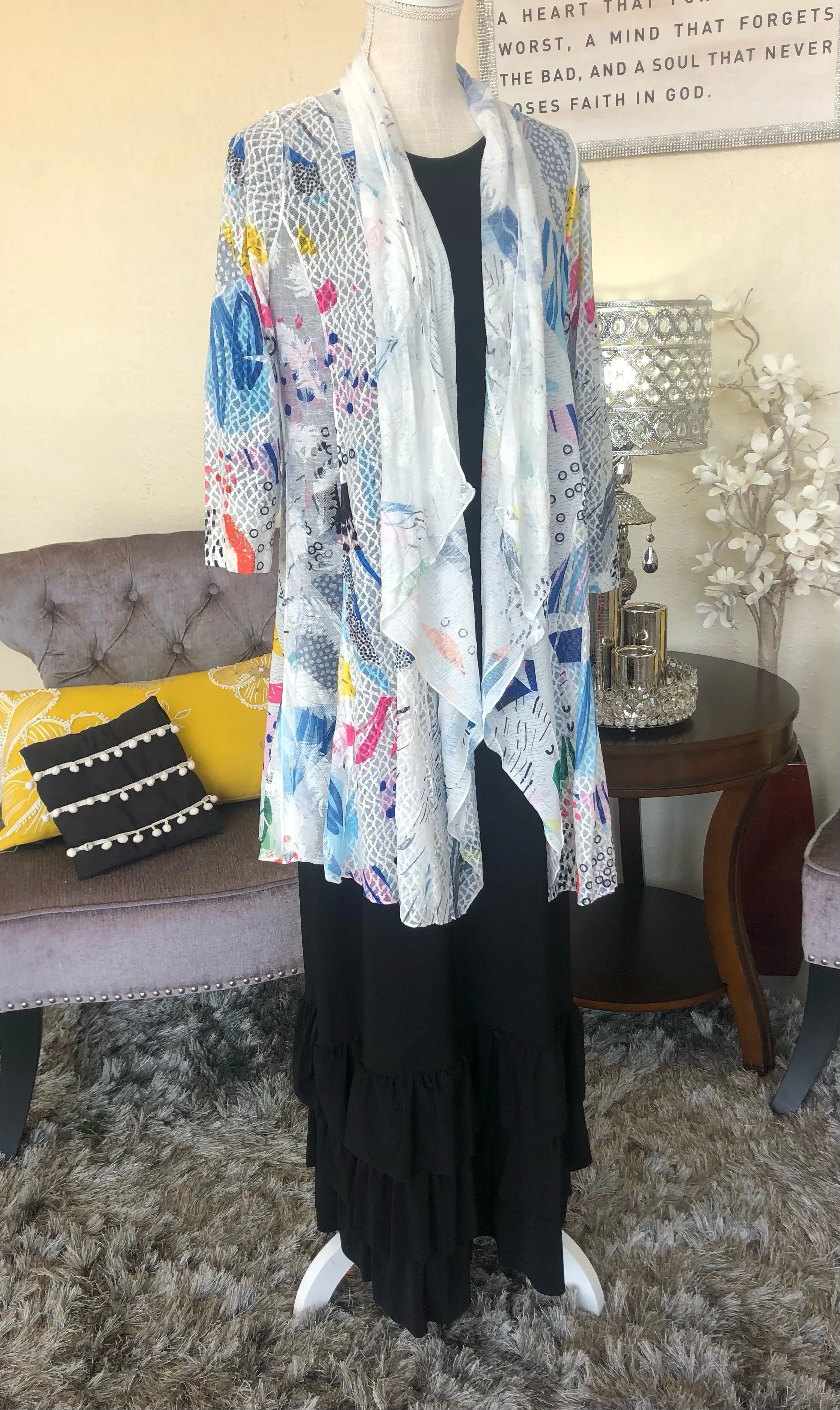 Harper Black ITY Layering Dress (PL)
