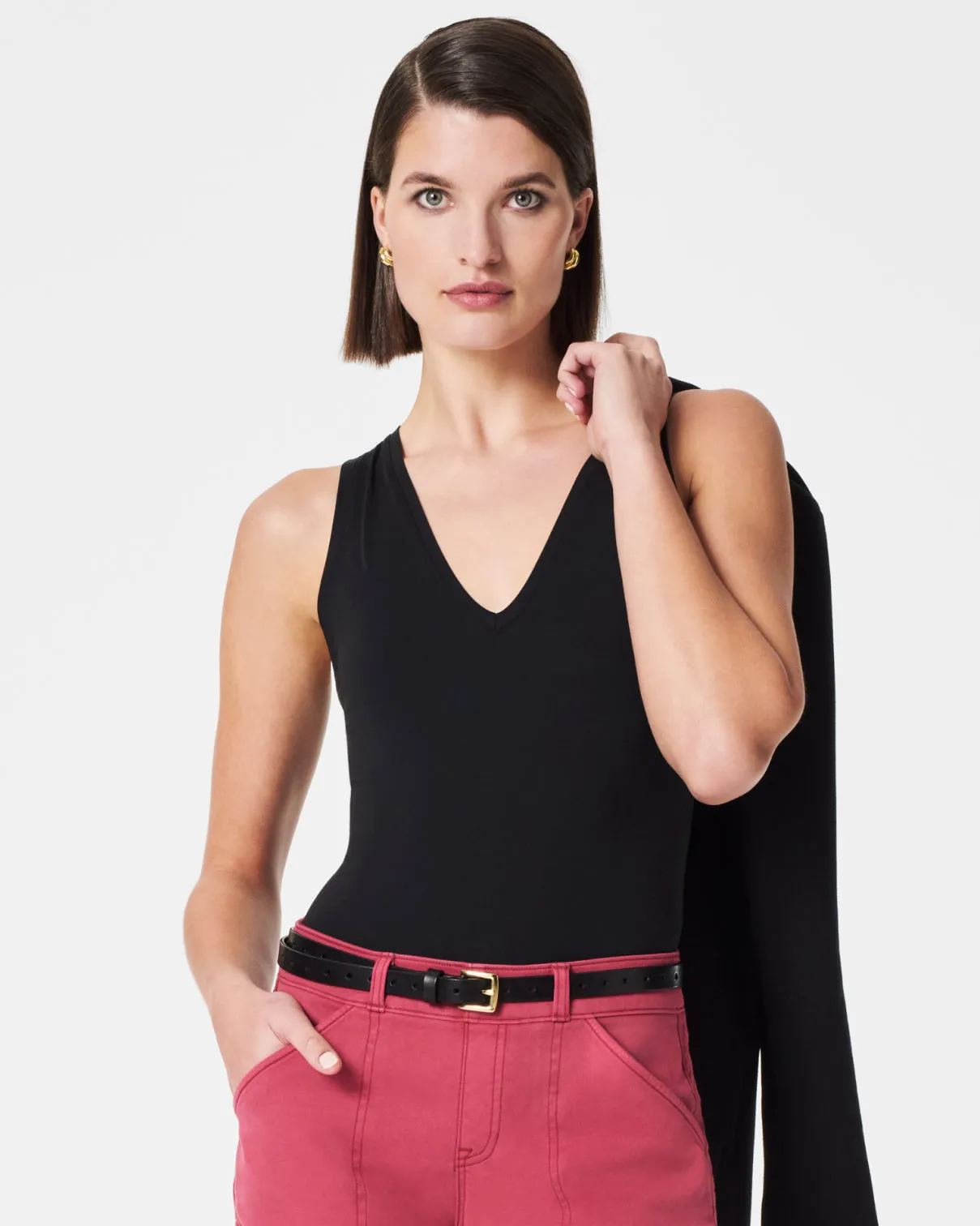 SPANX® Suit Yourself V-Neck Tank Bodysuit