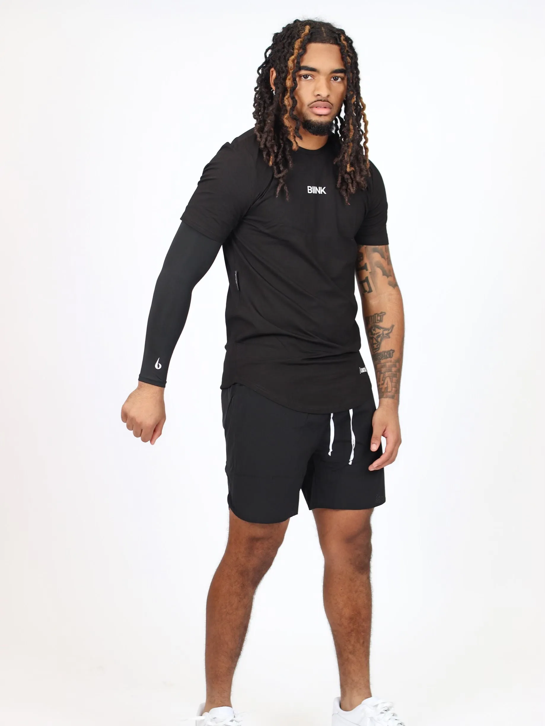 UNPADDED ARM SLEEVE - BLACK