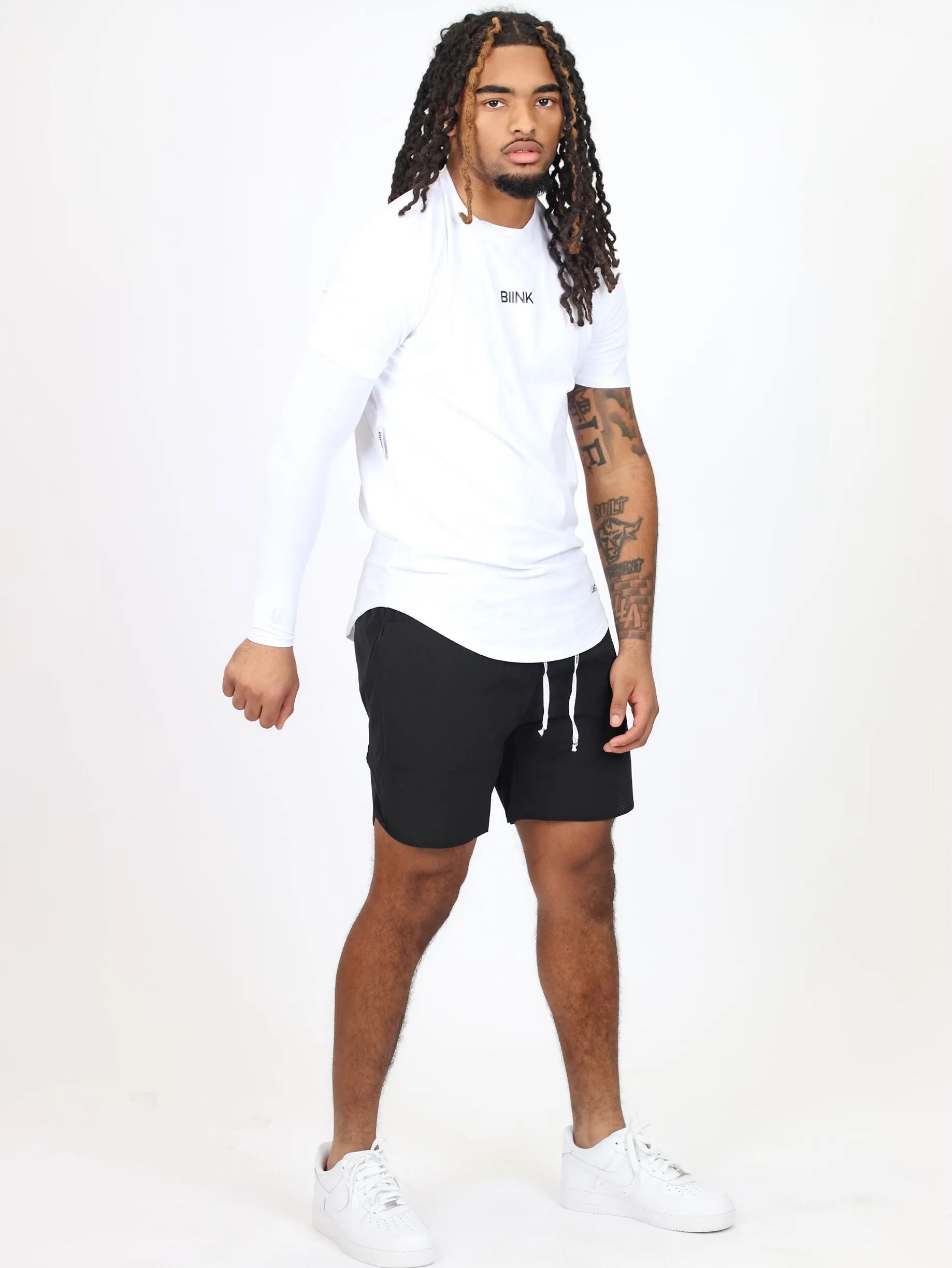 UNPADDED ARM SLEEVE - WHITE
