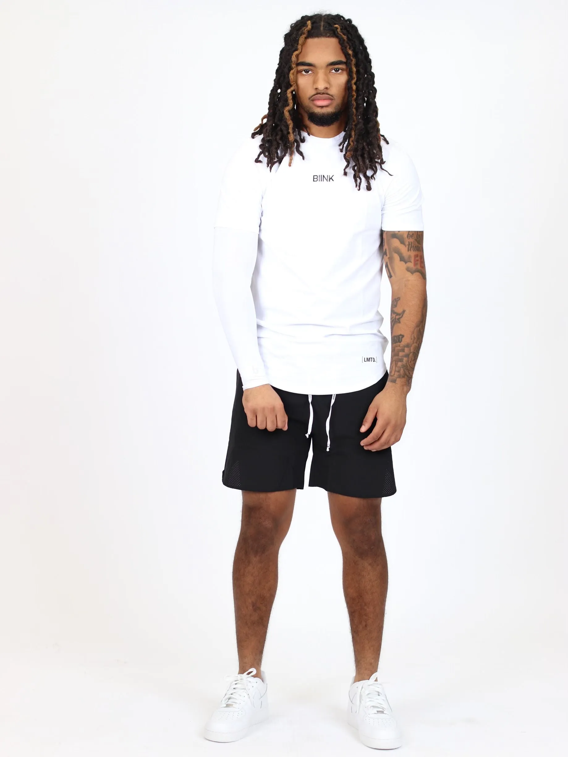 UNPADDED ARM SLEEVE - WHITE