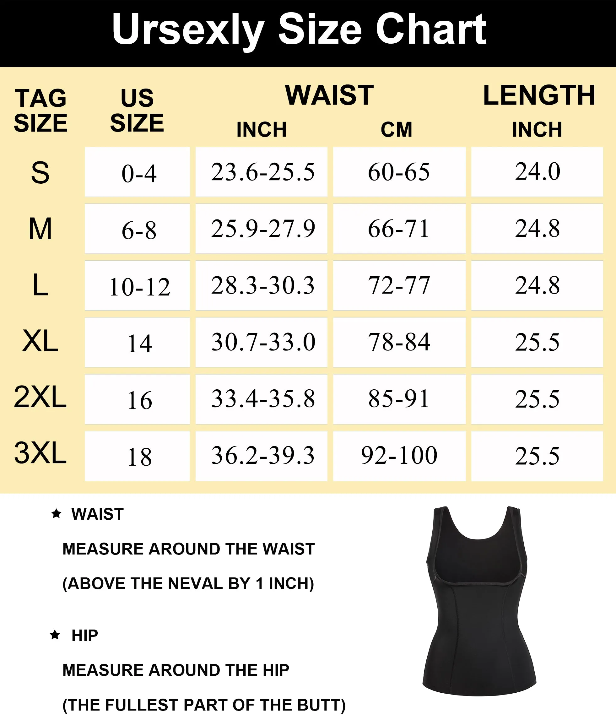 Women's Waist Cincher Tummy Control Shapewear Compression Vest Invisible Body Shaper